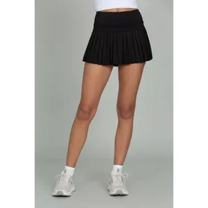 ✨Gold Hinge BLACK PLEATED TENNIS SZ SMALL SKIRT✨ thumbnail 5