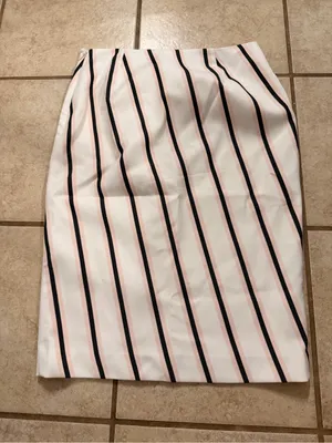 White House | Black Market Striped Pencil Skirt thumbnail 6