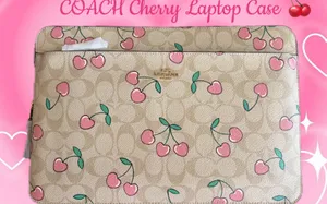 NWT Signature Coach Cherry Laptop Sleeve/Case thumbnail 1