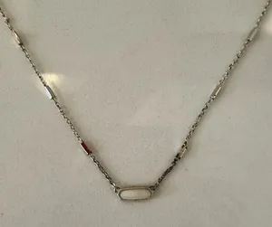 Kendra Scott Miya Mother Of Pearl Pendant and Gold Chain Necklace thumbnail 2