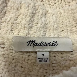 Madewell Ivory Fringe Detail Sweater thumbnail 5
