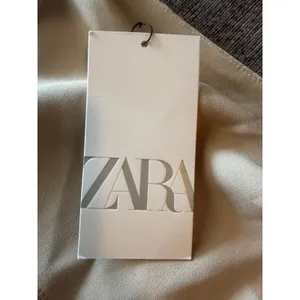 ZARA Women Beige Sleeveless Sheath Dress Boat Neck Belt Loop Detail Small NWT thumbnail 7