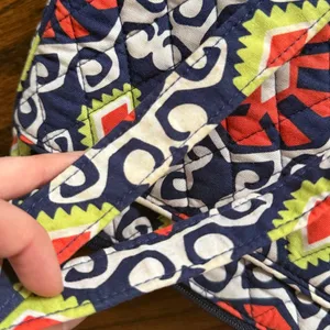Vera Bradley Sun Valley Tablet Hipster Navy Red Crossbody Boho Western thumbnail 8