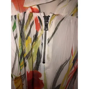 Wedding Guest Dress Size 0 Alice Olivia Mel Open Back High-Low Exotic Poppy Maxi thumbnail 7