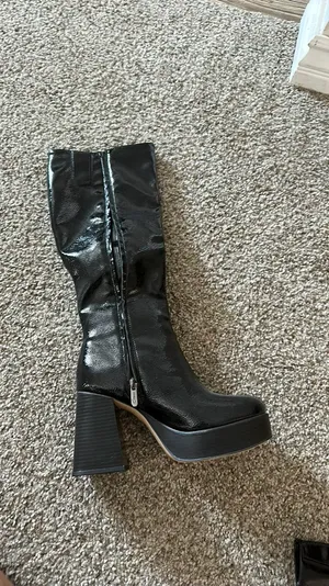 Nordstrom SANDY PLATFORM BOOTS - BLACK thumbnail 4