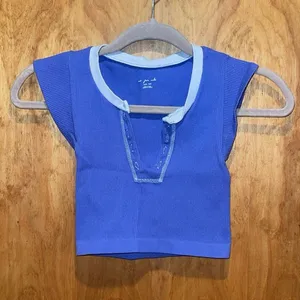 Urban Outfitters Go For Gold Seamless Shirt thumbnail 1