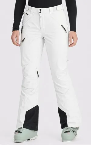 Spyder Thinsulate white ski snow pant size small thumbnail 1