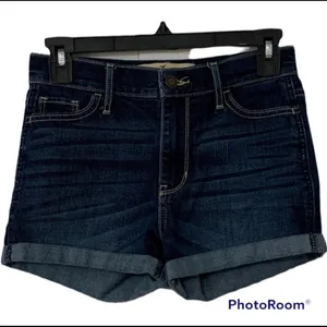 Dark Wash Jean Hollister Shorts thumbnail 1
