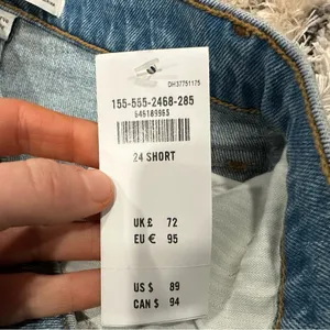 Abercrombie and Fitch The Kick Flare Ultra High Rise 00/24 NEW thumbnail 4
