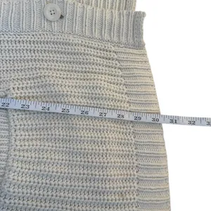 Aerie Cardigan Hoodie Cape Womens XS/S Cream‎ Chunky Button Up Knit Oversized thumbnail 11