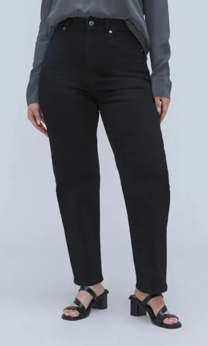 Everlane The Curvy Way-High Jean in Black Size 29 Regular thumbnail 1