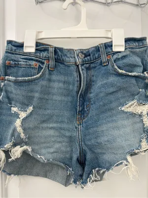 Abercrombie & fitch the mom short mid rise curve love 8/29 thumbnail 2