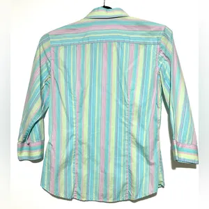 Lilly Pulitzer Vintage Fitted Button Down Top 4 thumbnail 2