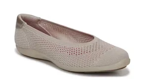 Ryka Women's Knit Ballet Flat in Light Beige 9.5w thumbnail 1