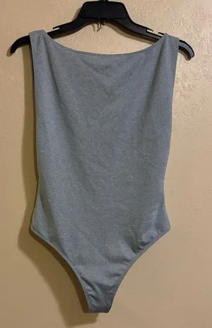 NWOT Free People Intimately Raven bodysuit sz S thumbnail 1