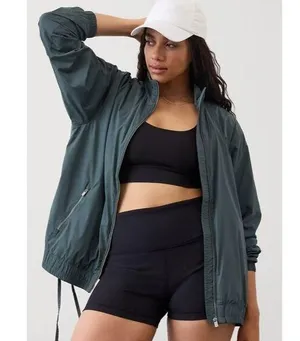Athleta M Rise Anorak Jacket Eden Medium thumbnail 1