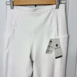 Apana White Yoga Leggings‎ Size S thumbnail 2