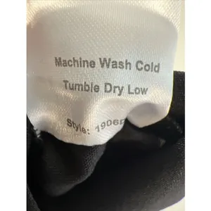 NWT Choosy Sleeveless Black Mini Dress Size 0 Deep VNeck Tie Waist Crosby Street thumbnail 13
