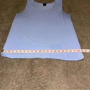 Ann Taylor Factory Light Blue Tank Top thumbnail 8