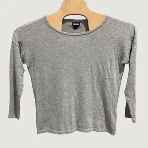 1472 | Patagonia Wornwear Lightweight Cotton Blend Sweater Gray Women S Gorpcore thumbnail 1