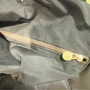 FENDI BLACK NYLON LEATHER 2 WAY‎ TRAVEL Duffle HAND BAG/1A4261 thumbnail 5