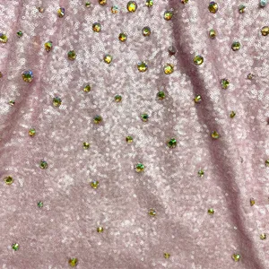 La‎ Femme Sequin Crystal Mini Dress Womens Sz 6 Pink Glam Homecoming Y2K thumbnail 16