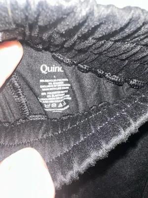 NWOT Quince Flowknit Mid-Rise Short black large thumbnail 3