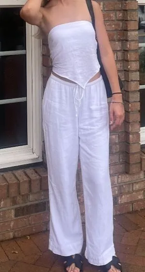 Abercrombie Linen Pants thumbnail 1