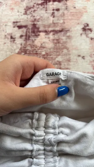 Garage White Halter Top thumbnail 2