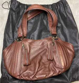 B Makowsky Leather Bag thumbnail 1