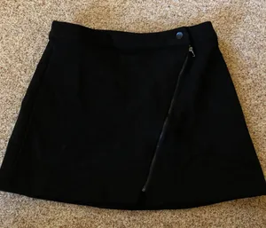 Black Suede Skirt thumbnail 1