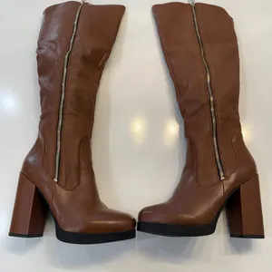 Circus by Sam Edelman Hollands Tall Boot in Cognac Size 7.5 Women's thumbnail 3