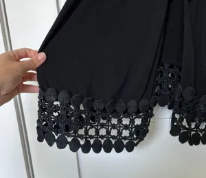 Black Boho Coverup Tunic thumbnail 2