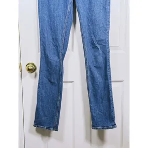 Abercrombie & Fitch 90s Slim Straight Ultra High Rise Jeans Size 27 Tall Blue thumbnail 7