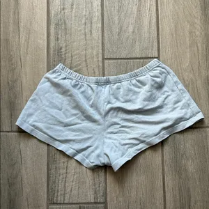 Brandy Melville Light Gray Sleep Shorts thumbnail 4