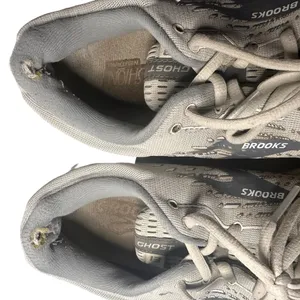 Brooks Ghost 13 Womens 8.5 Gray Running Shoes Lace Up Low Top thumbnail 9