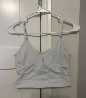 White Free People Top thumbnail 3