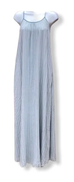 Armani Exchange Lined Maxi Dress With Pockets Green Size XS thumbnail 1