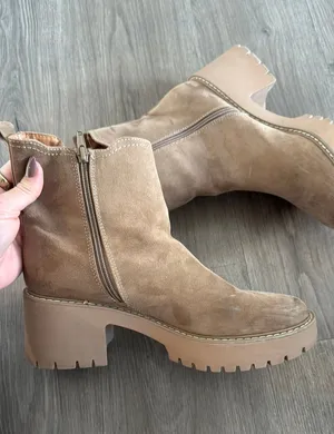 Suede Boots Brown Size 10 thumbnail 1