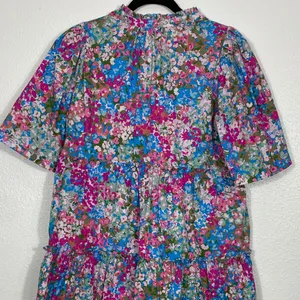 Sugarlips Vibrant Floral Mini Dress Size XS 100% Cotton thumbnail 11