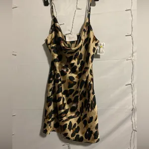 Blush Animal Print Mini Dress thumbnail 3