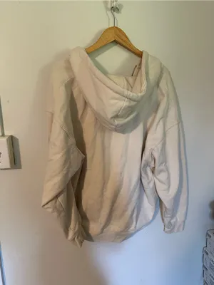 Brandy Melville Christy hoodie cream thumbnail 6