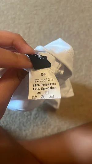  Women’s White Going Out Crop Top  thumbnail 3