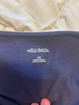 target halter top navy blue thumbnail 3