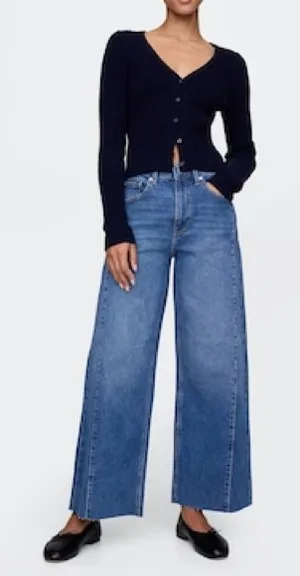 GAP High Rise Denim Jeans - Classic Blue thumbnail 1