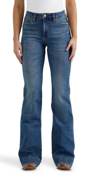 Wrangler Retro High-Rise Trouser Jeans thumbnail 1