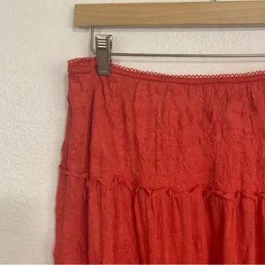 Personal Identity Boho Ombre Crochet Hem Skirt Size M thumbnail 5