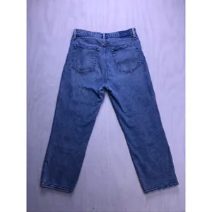 Abercrombie & Fitch Ankle Straight Jeans Womens‎ 30/10 Blue Patchwork thumbnail 7