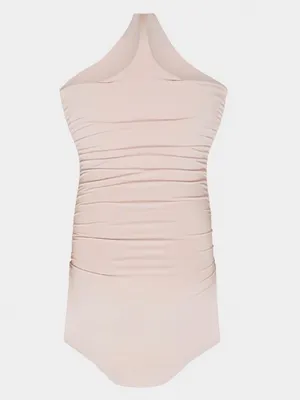 NWT ARITZIA Original Contour Flourish Square Neck Thong Bodysuit Bow Pink Medium thumbnail 7