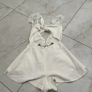 NBD White Misbehaving Romper Size XS thumbnail 4